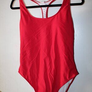 Zeraca Red One-Piece Bathing Suit